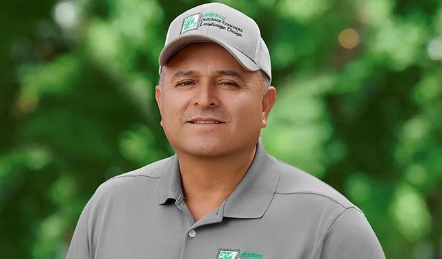 Lino, owner of Legacy Outdoor Concepts